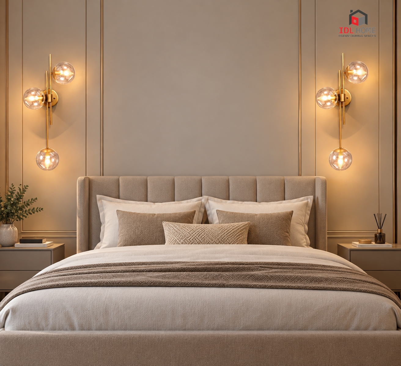 Vertical Multi Globe wall sconce