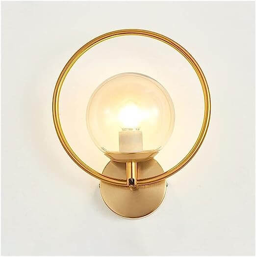 Clear Glass Modern Wall Lamp