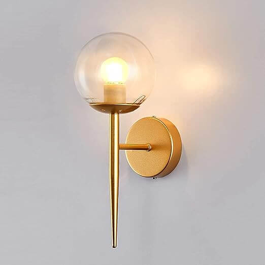 Modern Creative Wall Lamp{In gold and black}