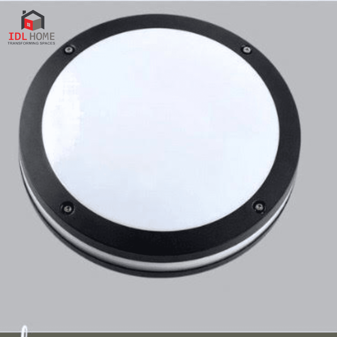 Black Round LED Ceiling Lamp