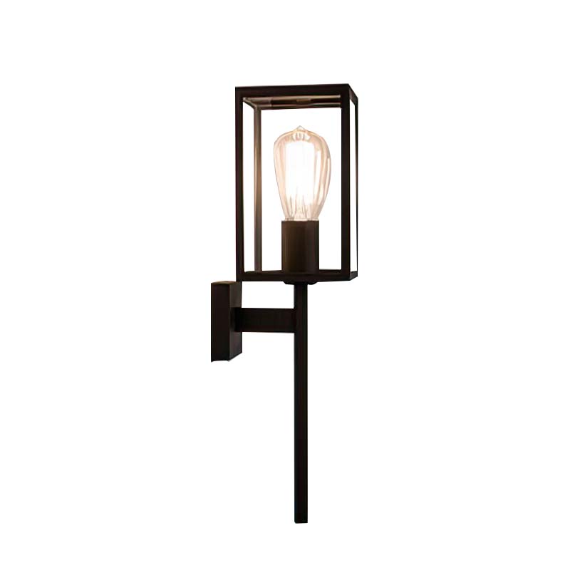 Modern lantern cuboid garden indoor outdoor light.