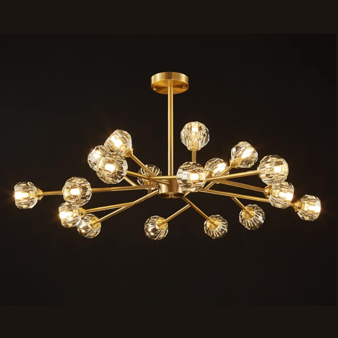 Modern luxury crystal chandelier