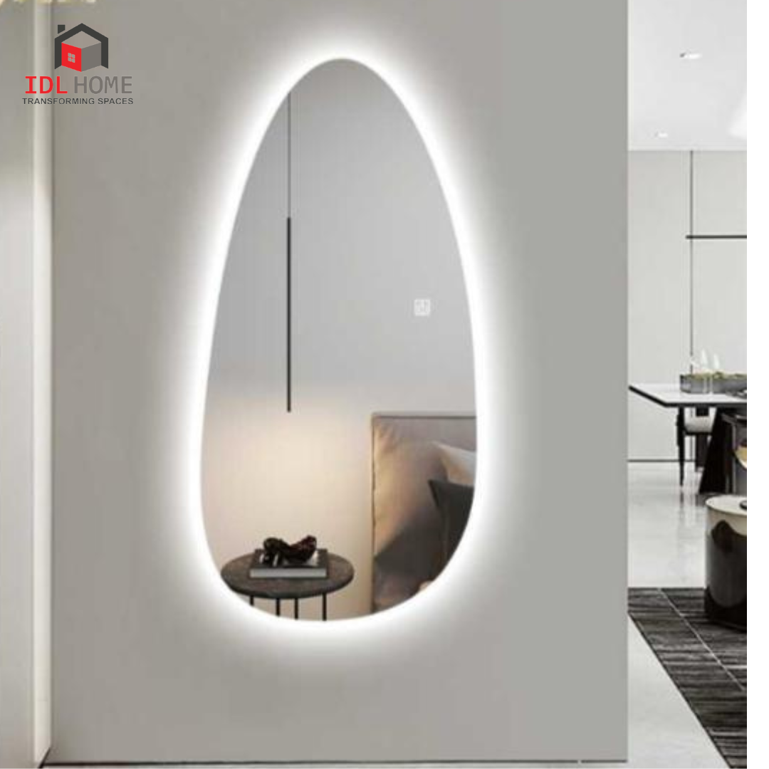 Irregular Frameless LED Mirror