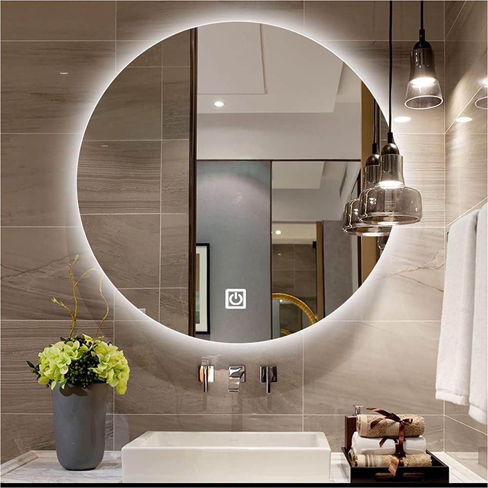 Backlit Round LED Mirror
